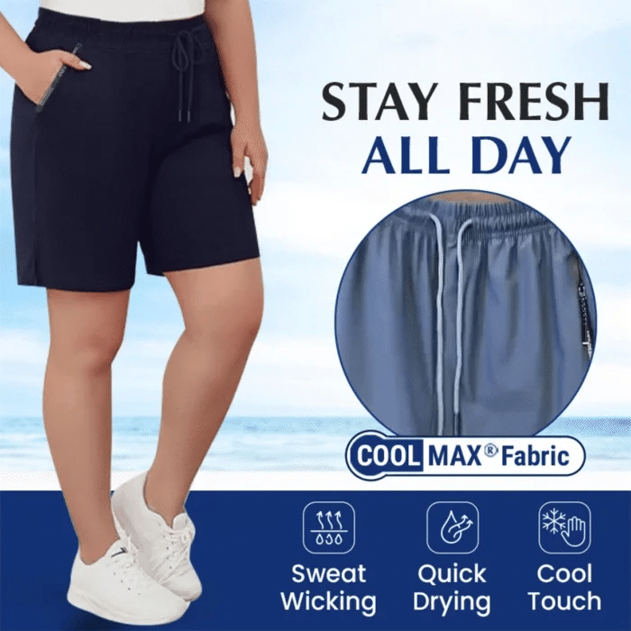 ODALIT™ 🎁LAST DAY SALE 49% OFF🔥Ice Silk Quick Drying Stretch Shorts
