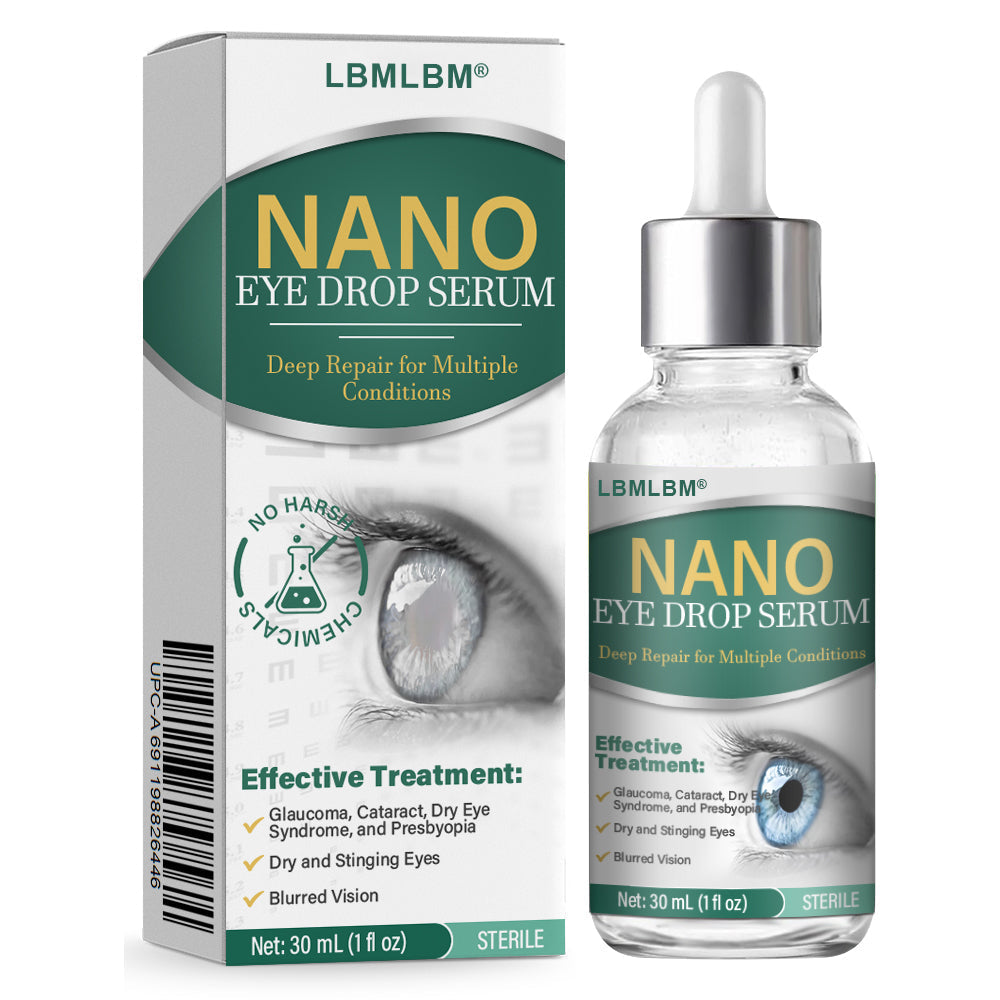 👩⚕️LBMLBM® Nano Eye Drops Serum ✅FDA Approved(Suitable for presbyopia, dry eye syndrome, glaucoma, and cataracts) 🌻