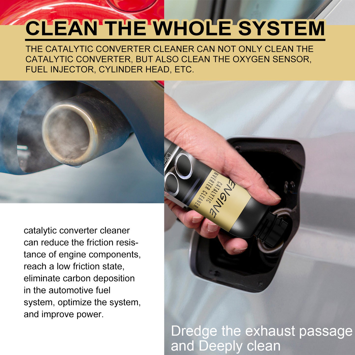 ODALIT™Catalytic converter and fuel system cleaner
