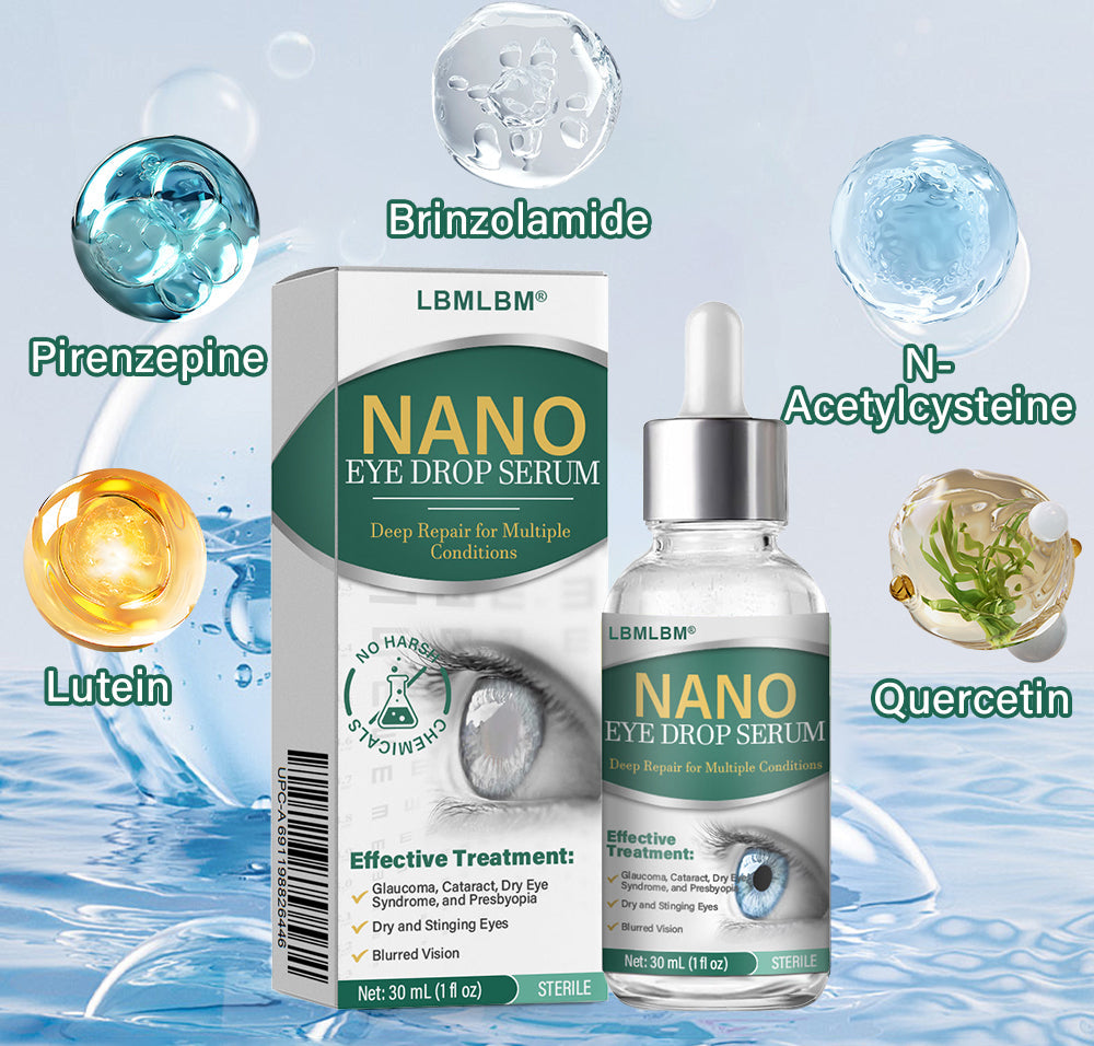 👩⚕️LBMLBM® Nano Eye Drops Serum ✅FDA Approved(Suitable for presbyopia, dry eye syndrome, glaucoma, and cataracts) 🌻