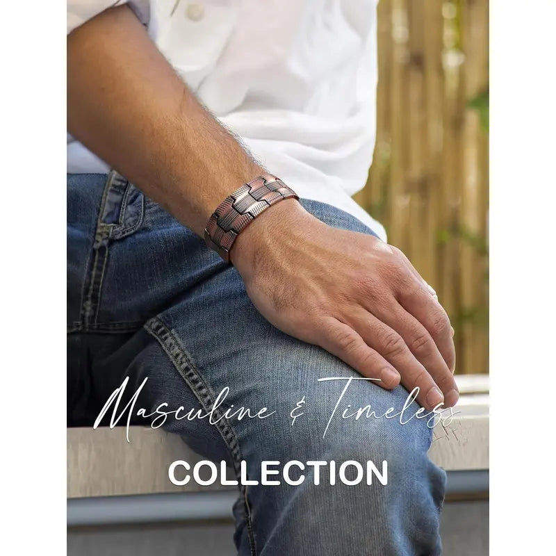⏰LAST DAY 49% OFF-Copper magnetic bracelet——Relieve fatigue and promote blood circulation🔥🔥