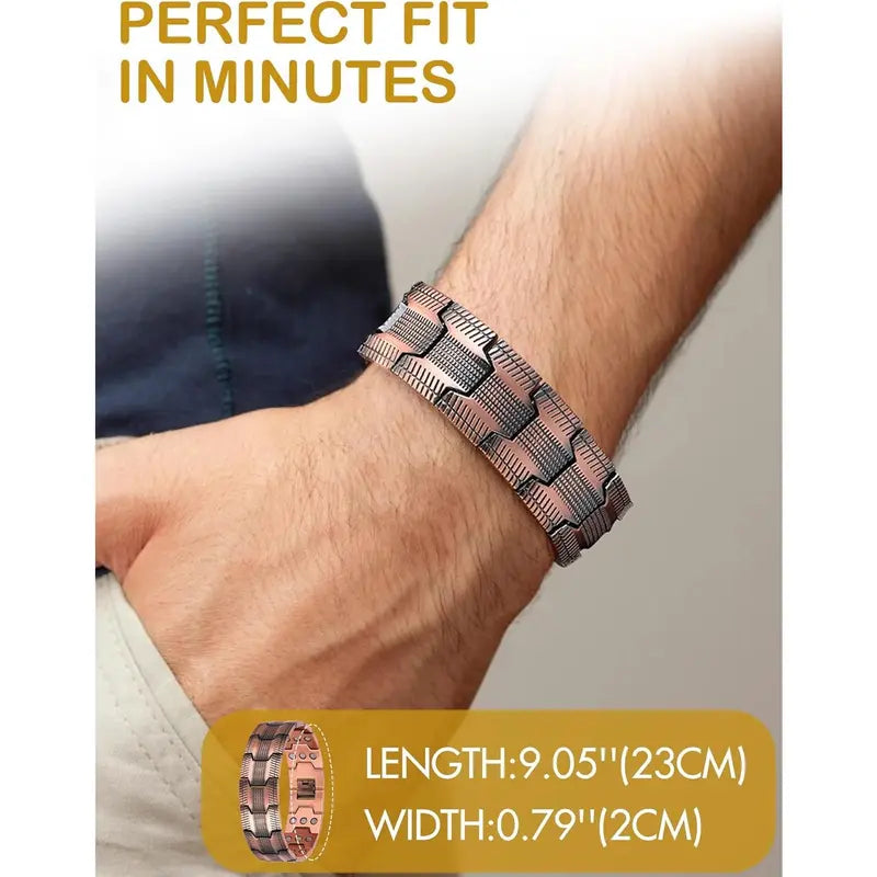 ⏰LAST DAY 49% OFF-Copper magnetic bracelet——Relieve fatigue and promote blood circulation🔥🔥