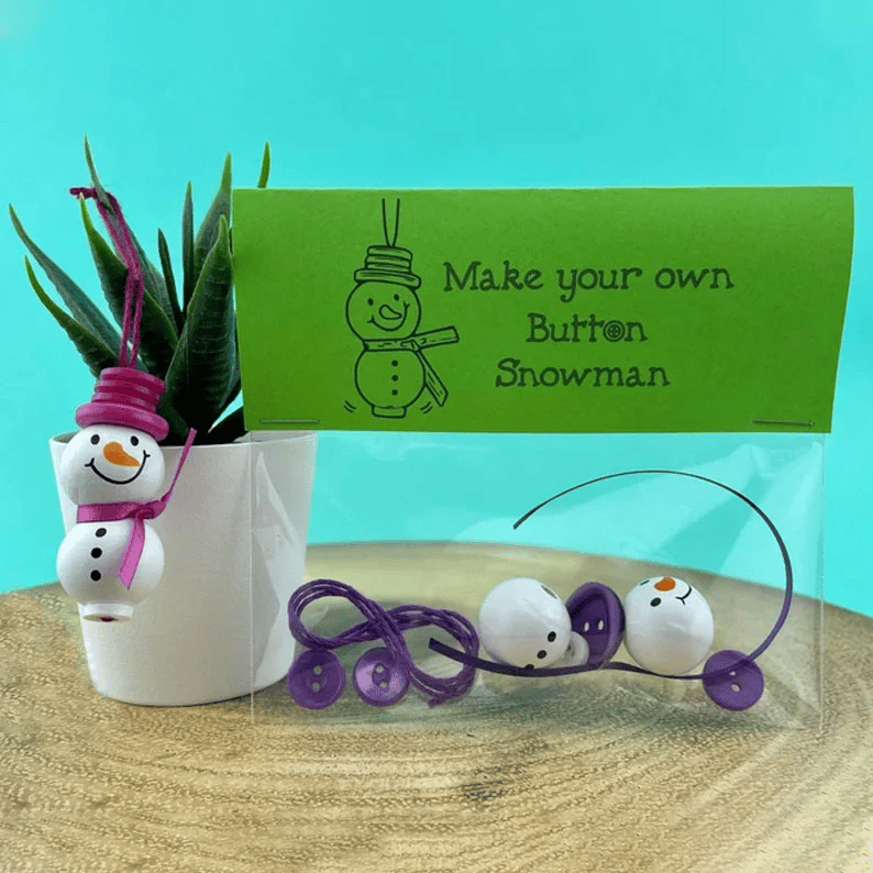 🎅🎄DIY Button Ornament Kits