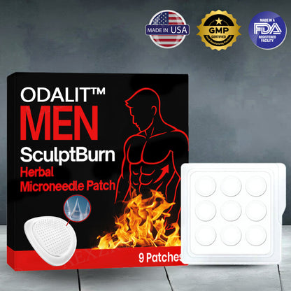 🔥ODALIT™ Men SculptBurn  🎉🅻🅸🅼🅸🆃🅴🅳 🆃🅸🅼🅴 🅾🅵🅵🅴🆁🎉 Herbal Microneedle Patch ✅ 𝕊𝕒𝕧𝕖 🇺🇵 𝕥𝕠 7️⃣0️⃣% 𝐄𝐧𝐝𝐬 𝐢𝐧 𝟏𝟎 𝐦𝐢𝐧𝐮𝐭𝐞𝐬❗