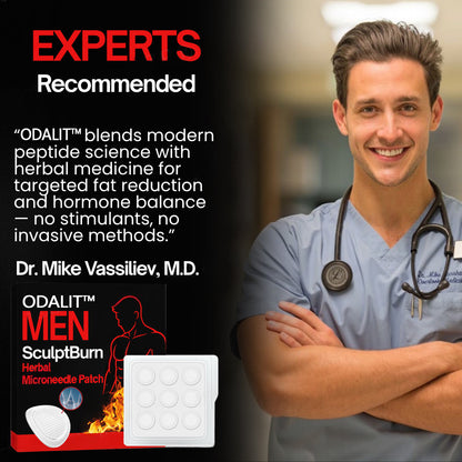 🔥ODALIT™ Men SculptBurn  🎉🅻🅸🅼🅸🆃🅴🅳 🆃🅸🅼🅴 🅾🅵🅵🅴🆁🎉 Herbal Microneedle Patch ✅ 𝕊𝕒𝕧𝕖 🇺🇵 𝕥𝕠 7️⃣0️⃣% 𝐄𝐧𝐝𝐬 𝐢𝐧 𝟏𝟎 𝐦𝐢𝐧𝐮𝐭𝐞𝐬❗