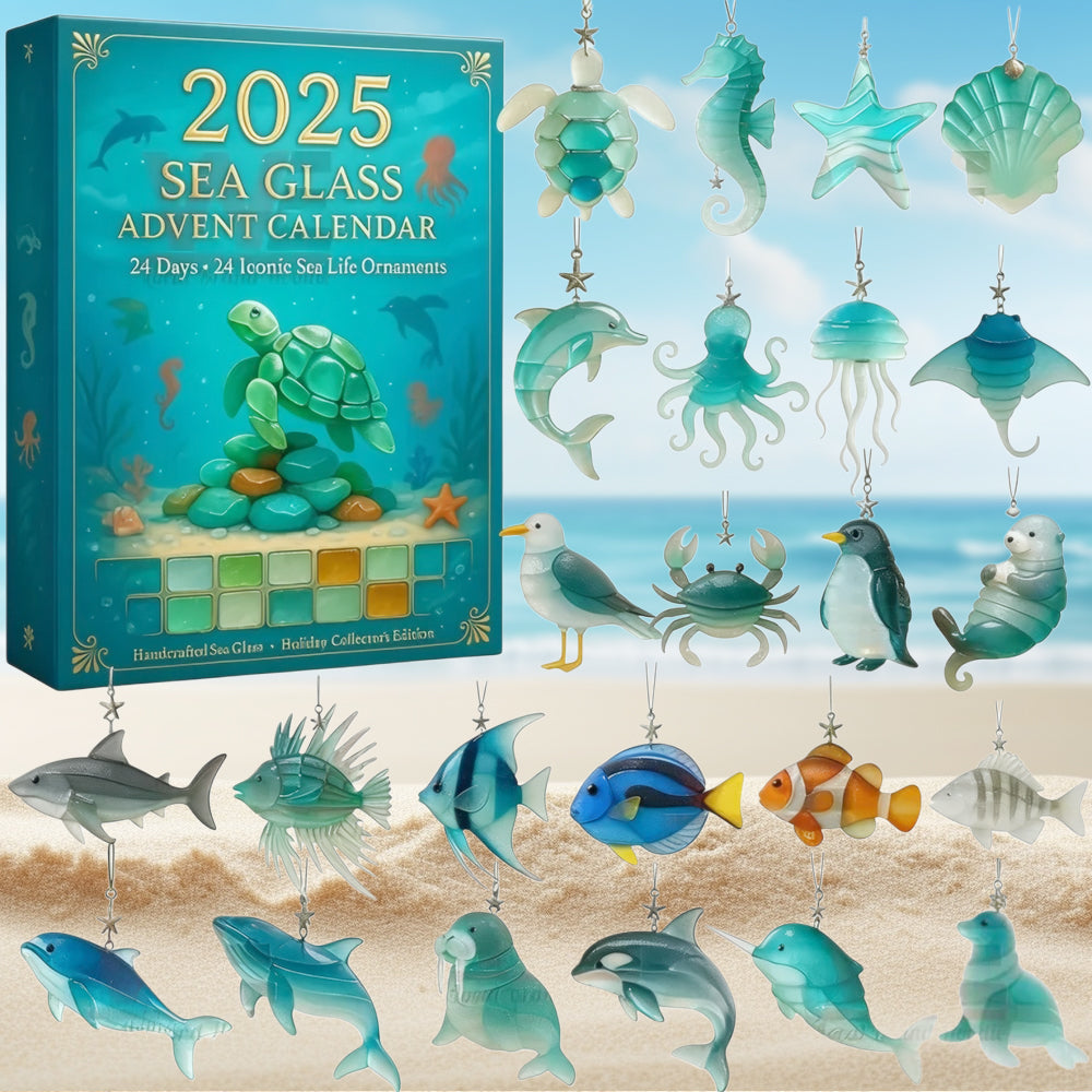🎁🐟🎁2025 Sea Glass Marine Life Advent Calendar