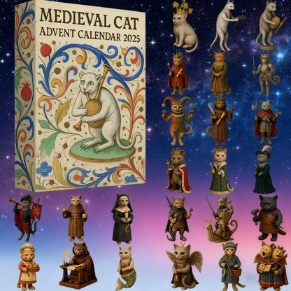 🎁🐱2025 Medieval Cat Advent Calendar