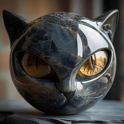 🔥🎉Hot Sale 49% OFF🎉Luxury Black Cat Stone Sculpture
