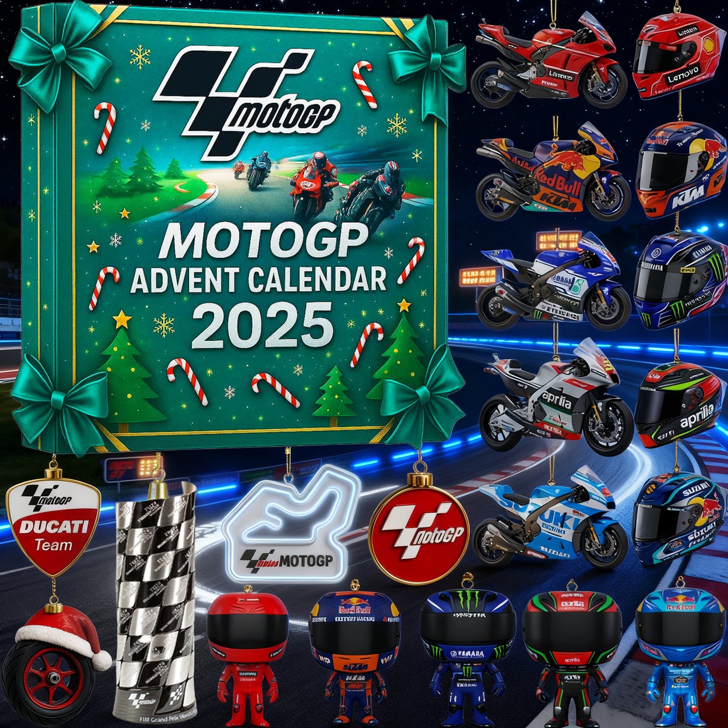🎄🏍️2025 MotoGP Advent Calendar