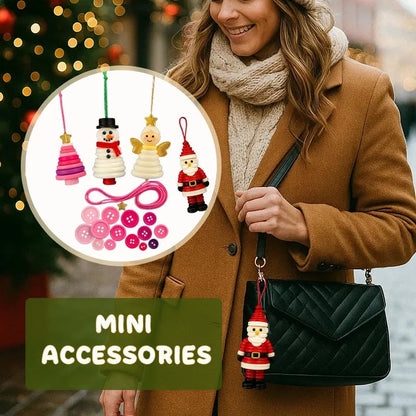 🎅🎄DIY Button Ornament Kits