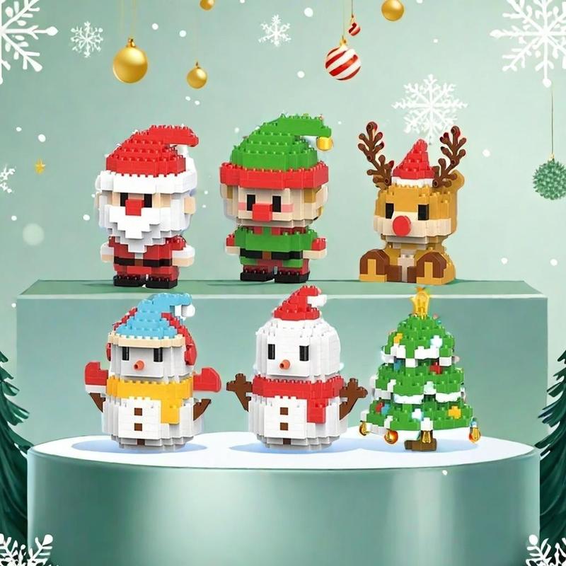 🔥LAST DAY 49% OFF - Santa Claus Design Building Blocks Toy