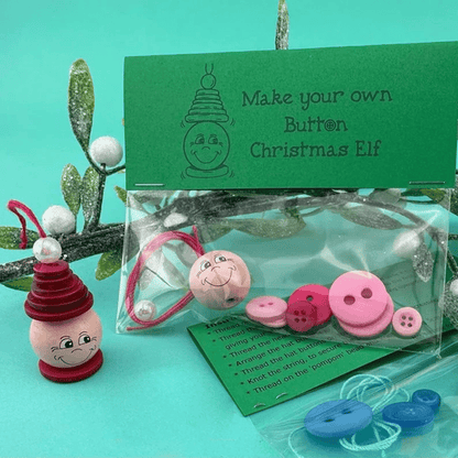 🎅🎄DIY Button Ornament Kits