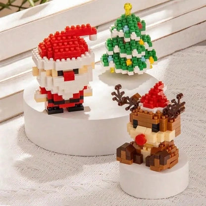 🔥LAST DAY 49% OFF - Santa Claus Design Building Blocks Toy
