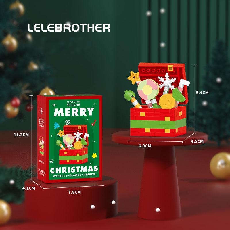 🔥LAST DAY 49% OFF - Santa Claus Design Building Blocks Toy