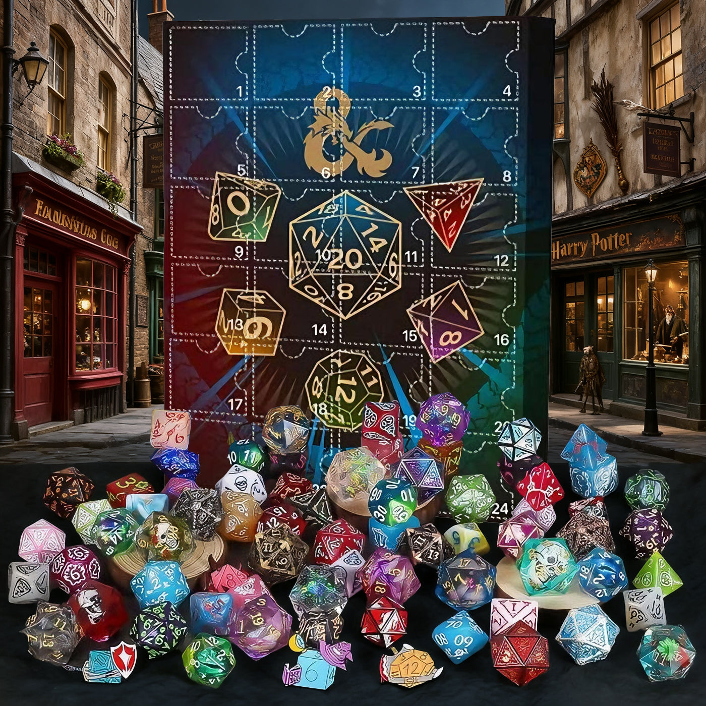 🔥🎲2025 Christmas Dice Advent Calendar