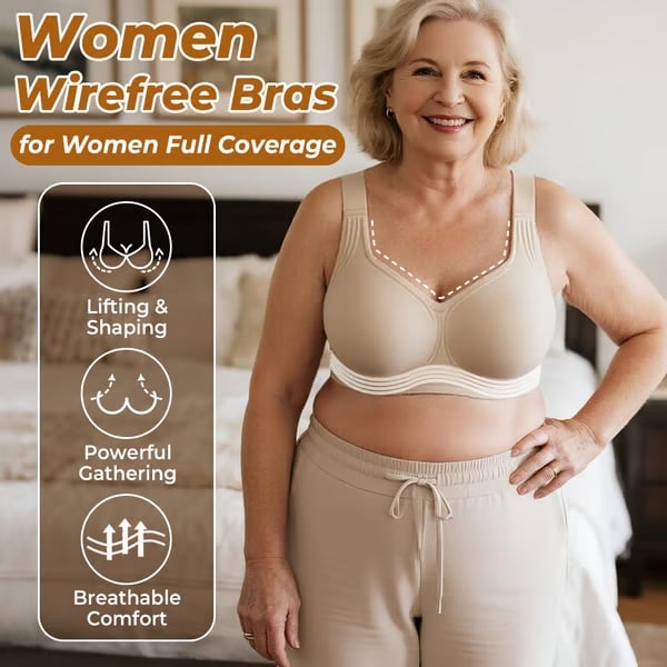 🔥Super firming bra | Women Wirefree Seamless Bras 👍No more sagging breasts