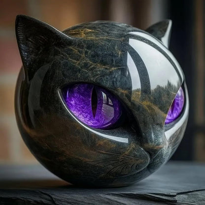 🔥🎉Hot Sale 49% OFF🎉Luxury Black Cat Stone Sculpture