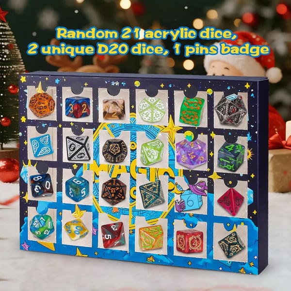 🔥🎲2025 Christmas Dice Advent Calendar