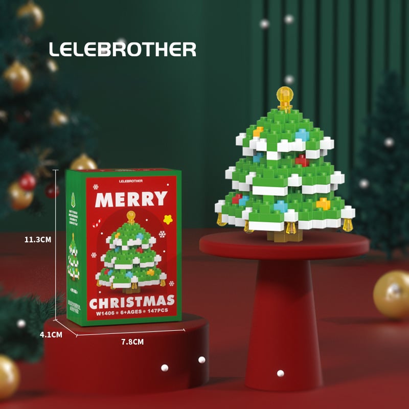 🔥LAST DAY 49% OFF - Santa Claus Design Building Blocks Toy