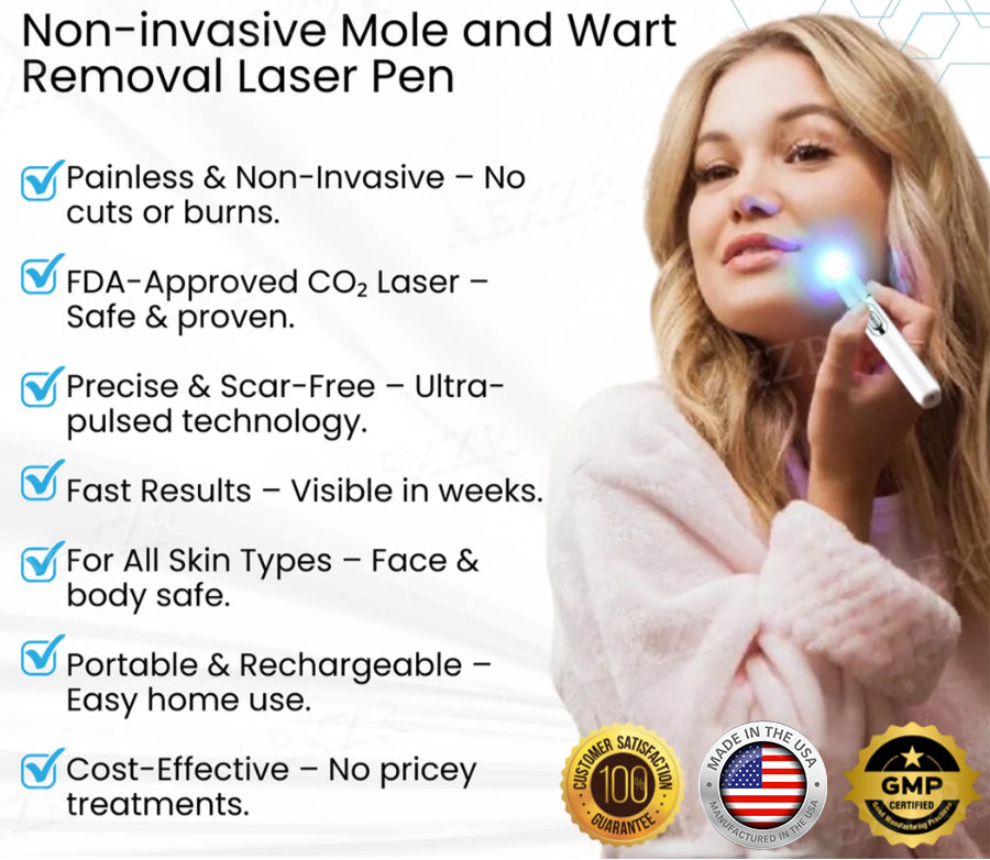 💥ODALIT™ Non-Invasive Mole and Wart Removal Laser Pen🔥