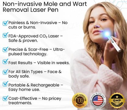 💥ODALIT™ Non-Invasive Mole and Wart Removal Laser Pen🔥
