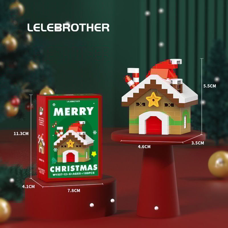 🔥LAST DAY 49% OFF - Santa Claus Design Building Blocks Toy