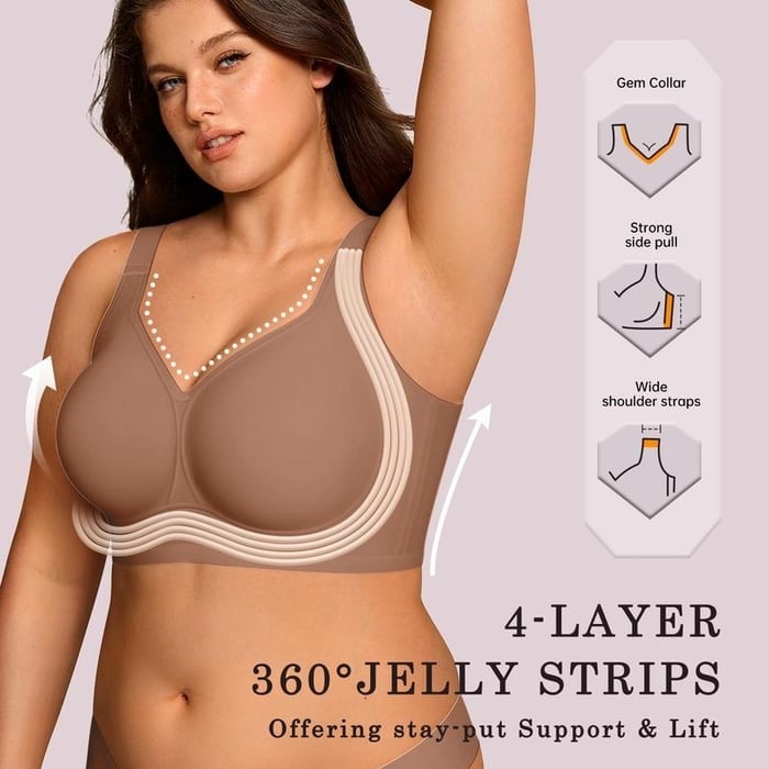 🔥Super firming bra | Women Wirefree Seamless Bras 👍No more sagging breasts