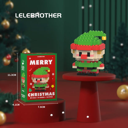 🔥LAST DAY 49% OFF - Santa Claus Design Building Blocks Toy