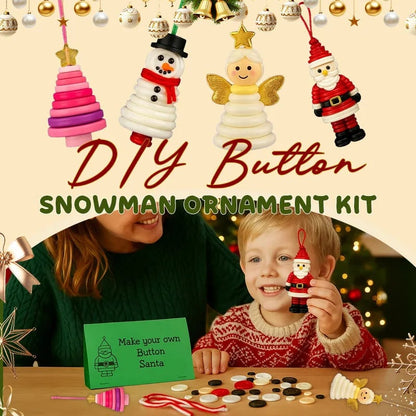 🎅🎄DIY Button Ornament Kits