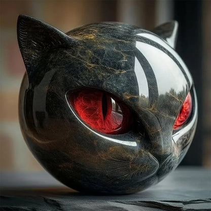 🔥🎉Hot Sale 49% OFF🎉Luxury Black Cat Stone Sculpture