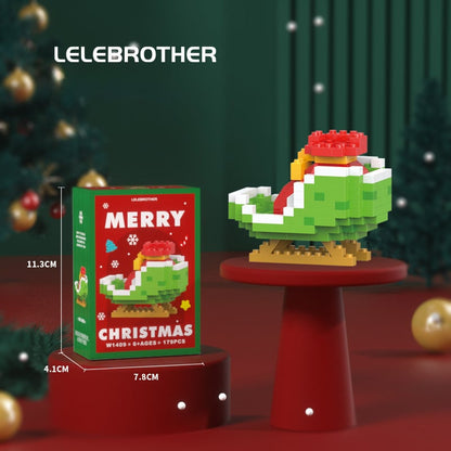 🔥LAST DAY 49% OFF - Santa Claus Design Building Blocks Toy