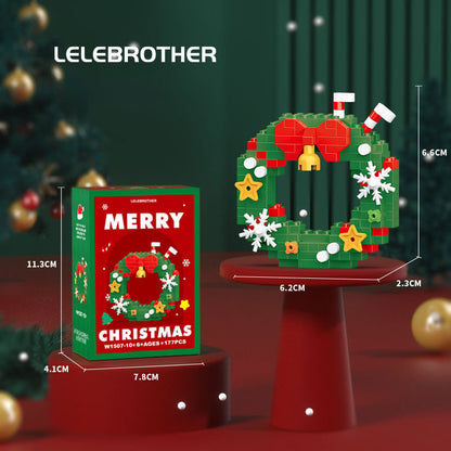 🔥LAST DAY 49% OFF - Santa Claus Design Building Blocks Toy
