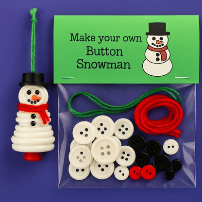 🎅🎄DIY Button Ornament Kits