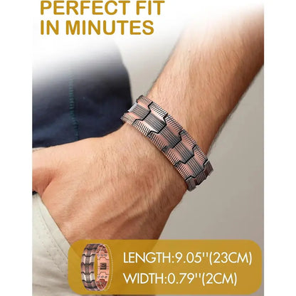 ⏰LAST DAY 49% OFF-Copper magnetic bracelet——Relieve fatigue and promote blood circulation🔥🔥