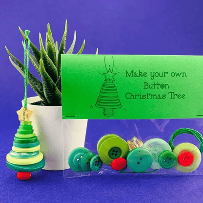 🎅🎄DIY Button Ornament Kits