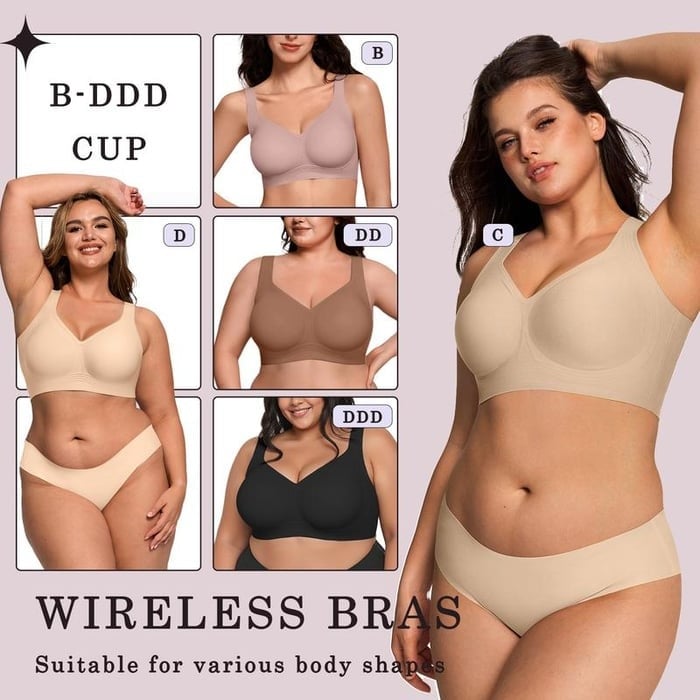🔥Super firming bra | Women Wirefree Seamless Bras 👍No more sagging breasts