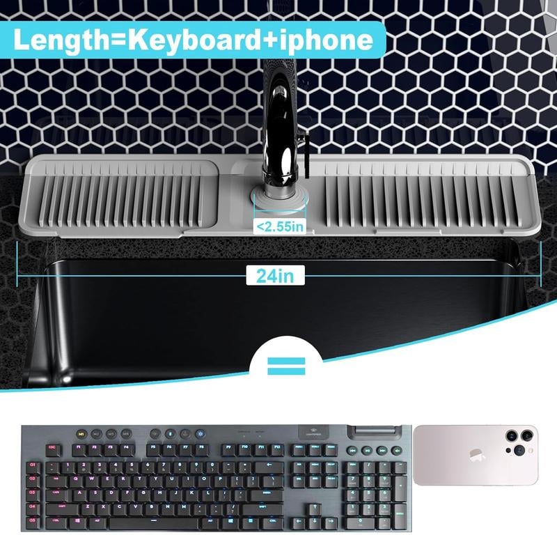 🔥🔥LAST DAY PROMOTIONKitchen Sink Faucet Mat